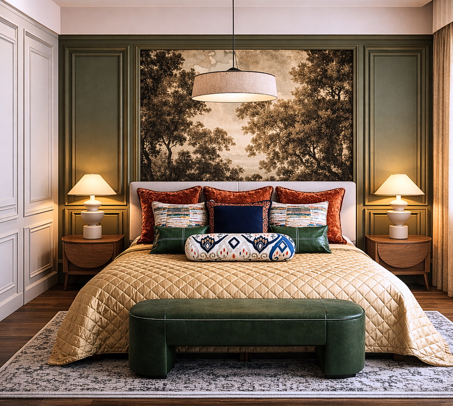 LUXURY COLLECTION - Regalia heirloom Edit quilted Bedspread