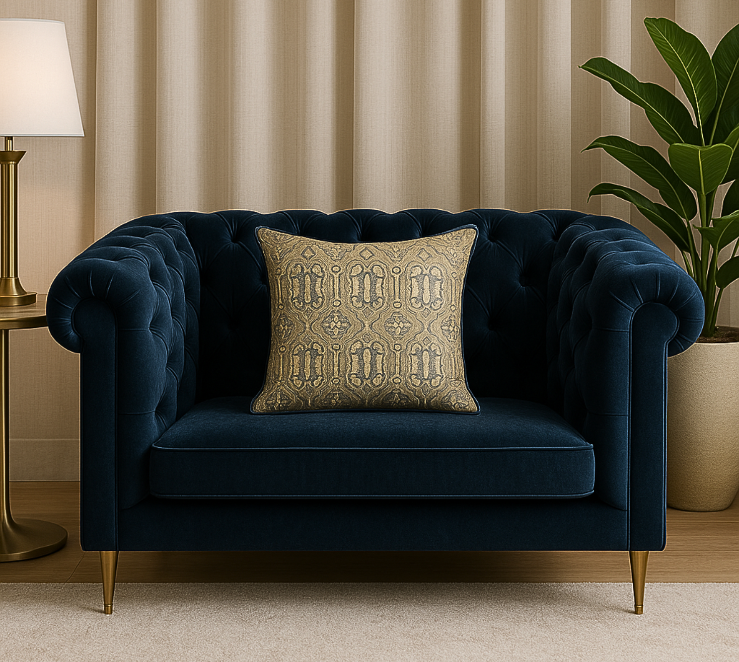 Jacquard fusion ensemble cushion cover