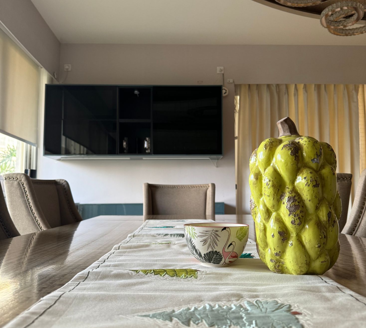 The eclectic forest table runner