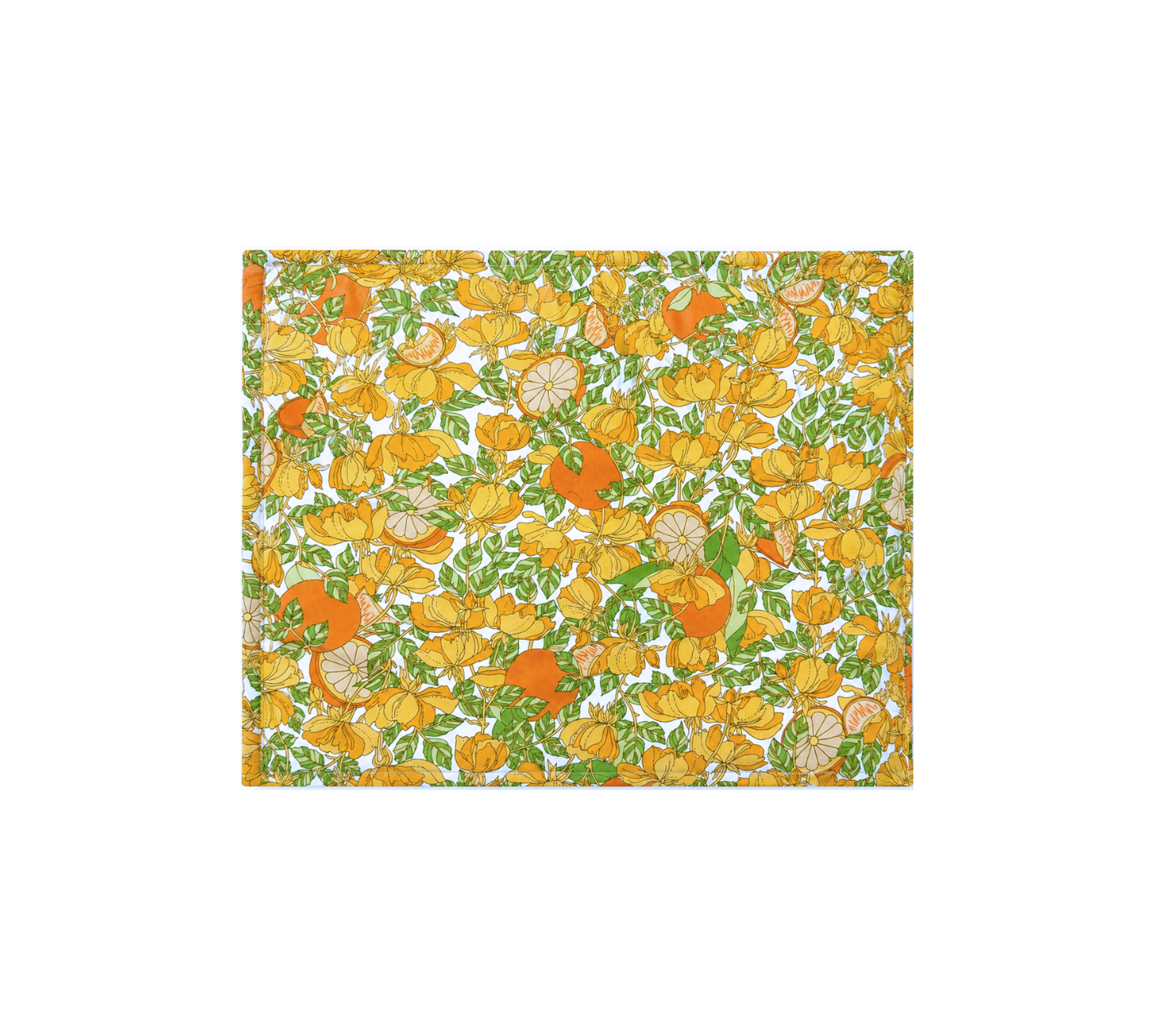 Sunshine Citrus Baby Quilt