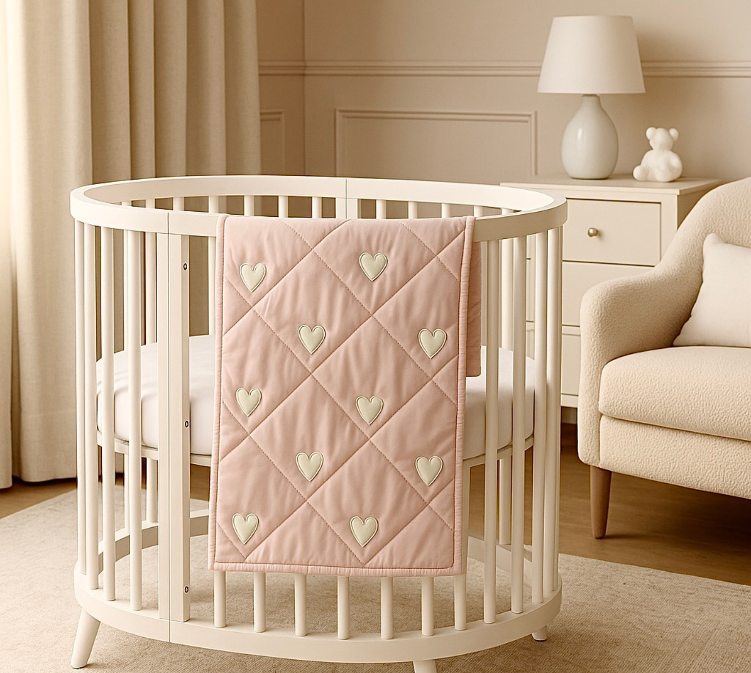 Heart Full of Hugs Baby Quilt