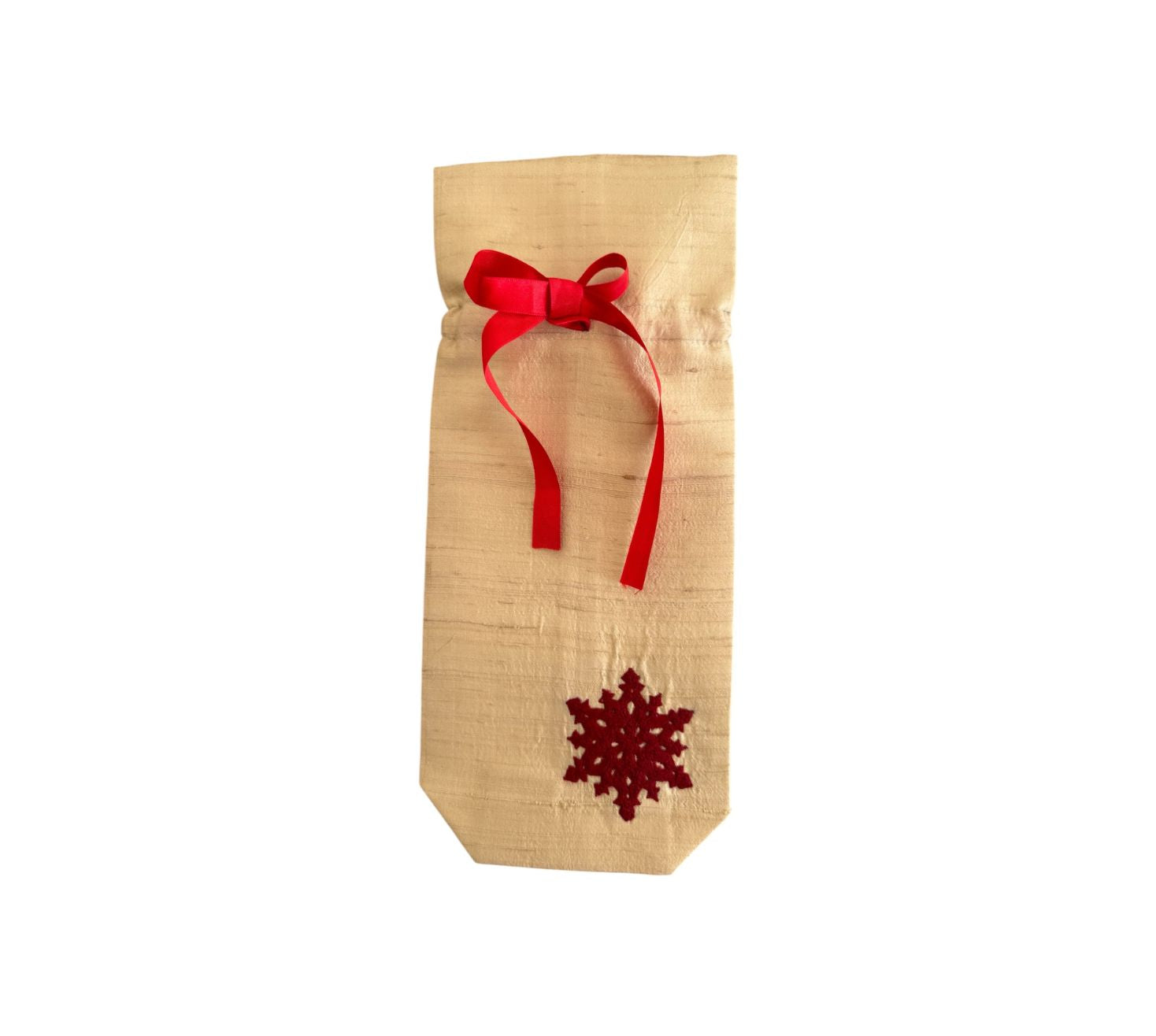 Wrap it in silk wine bottle cover