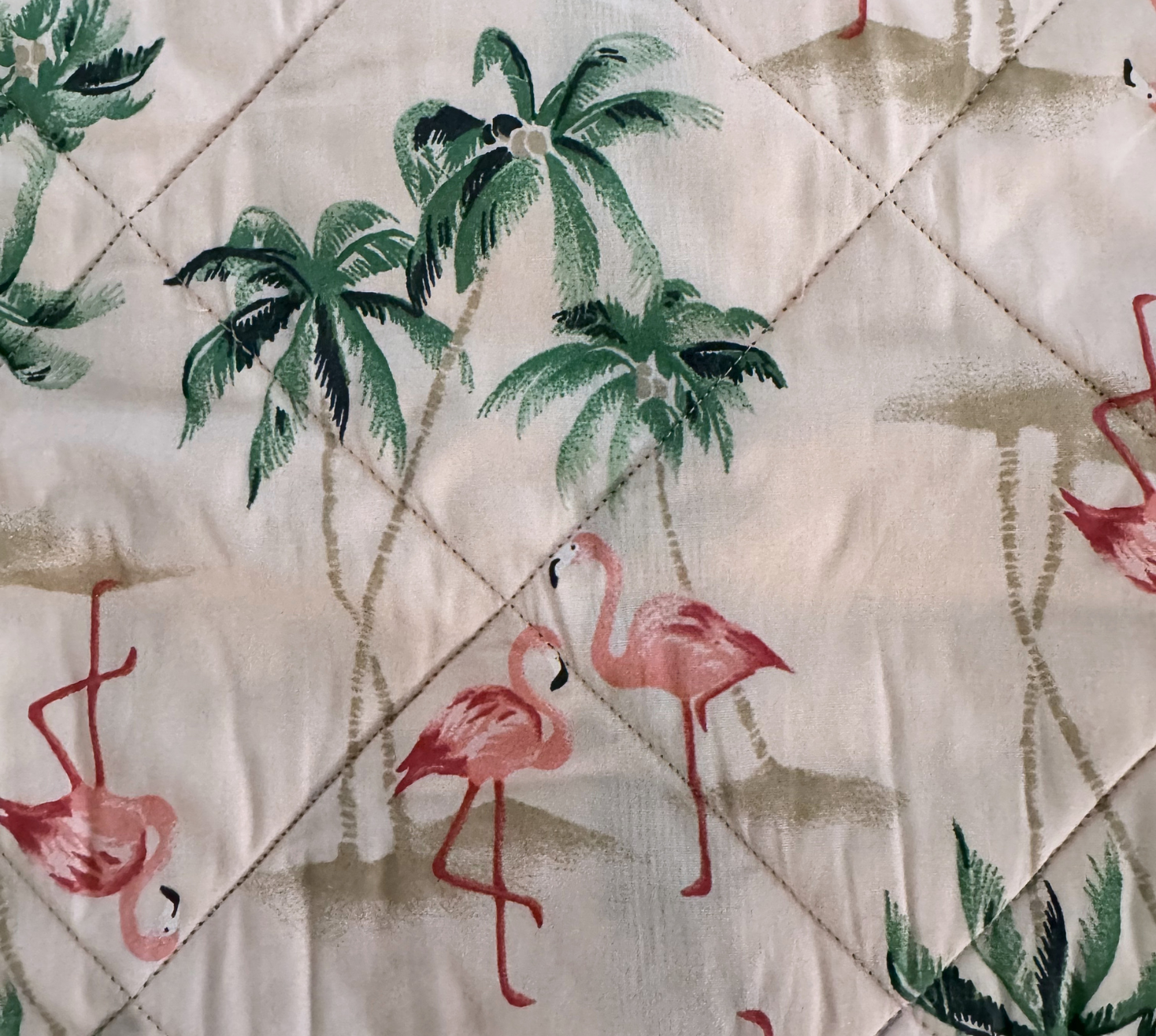 Flamingo Dreams Baby Quilt