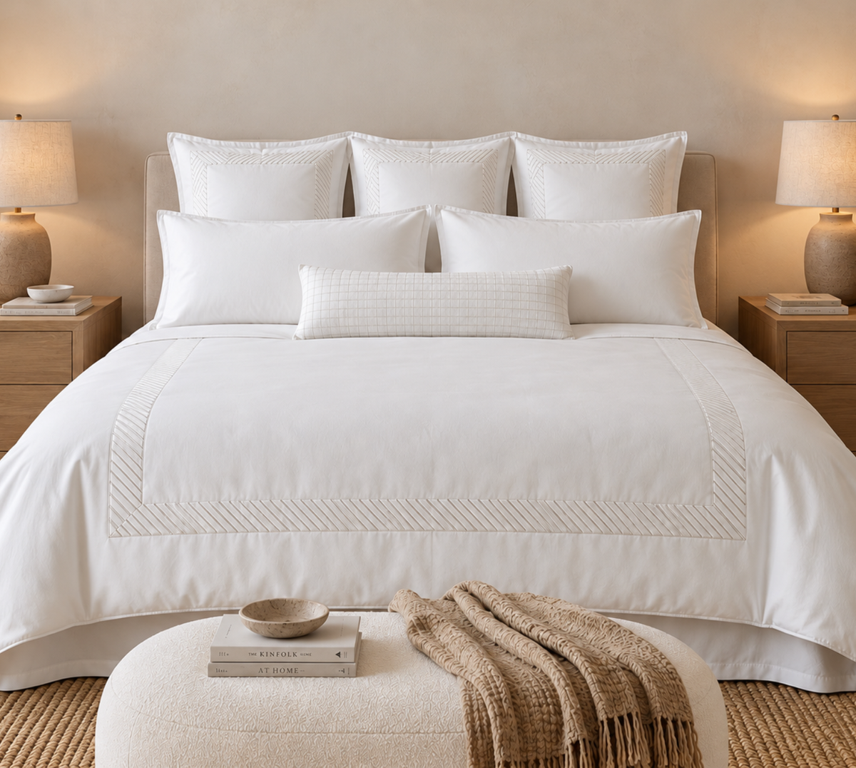 The white cotton edit duvet cover