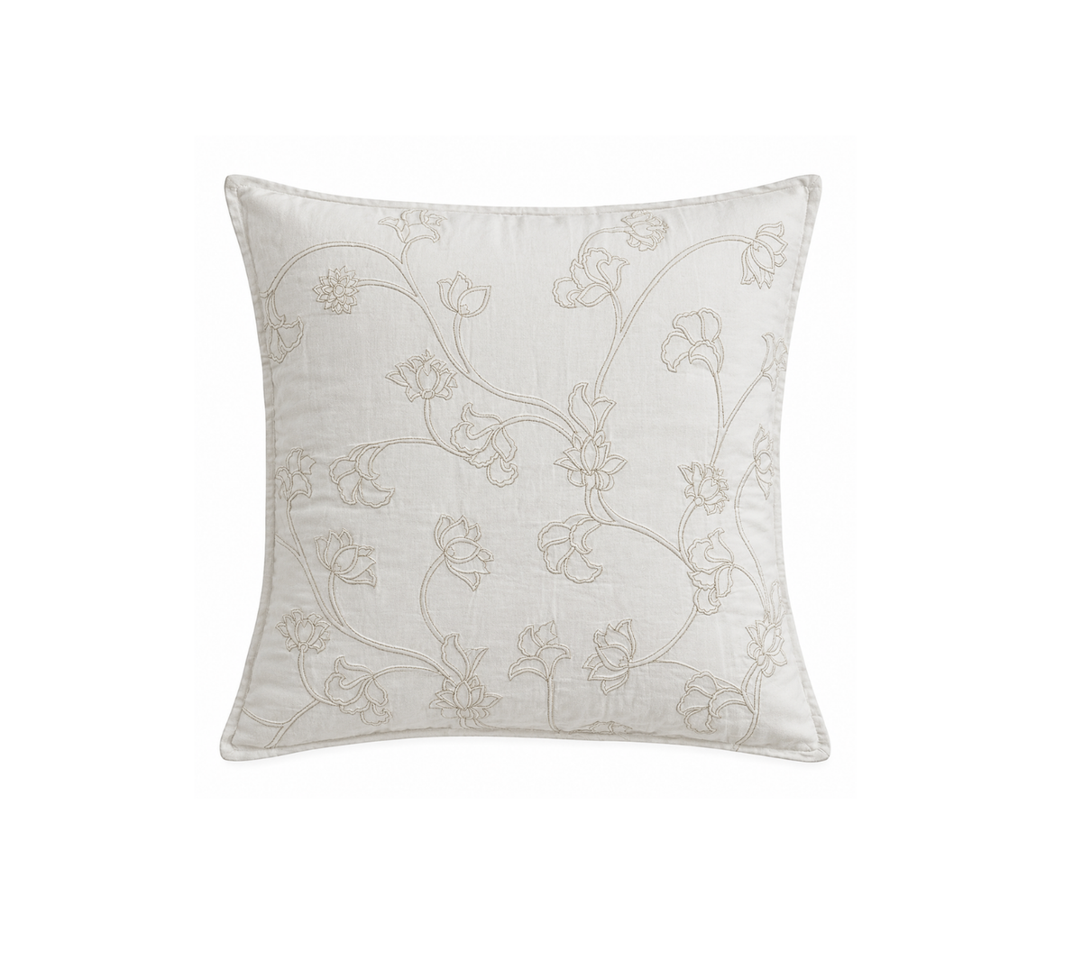 LUXURY COLLECTION - Almond linen heritage quilted bedspread