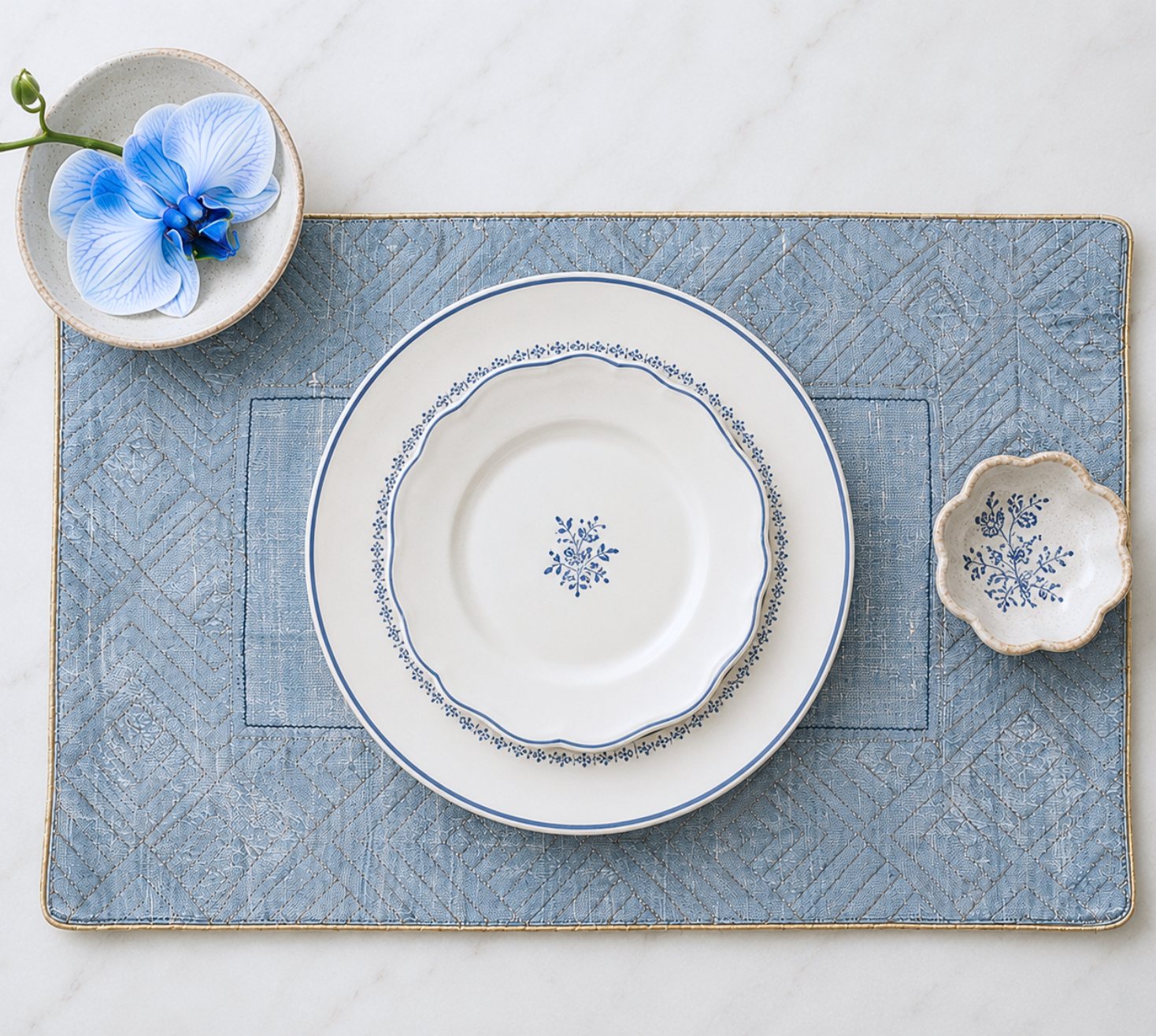 Palace Blue Placemat set