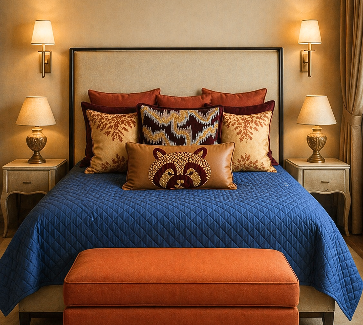 LUXURY COLLECTION - The Ember Quilted Bedspread