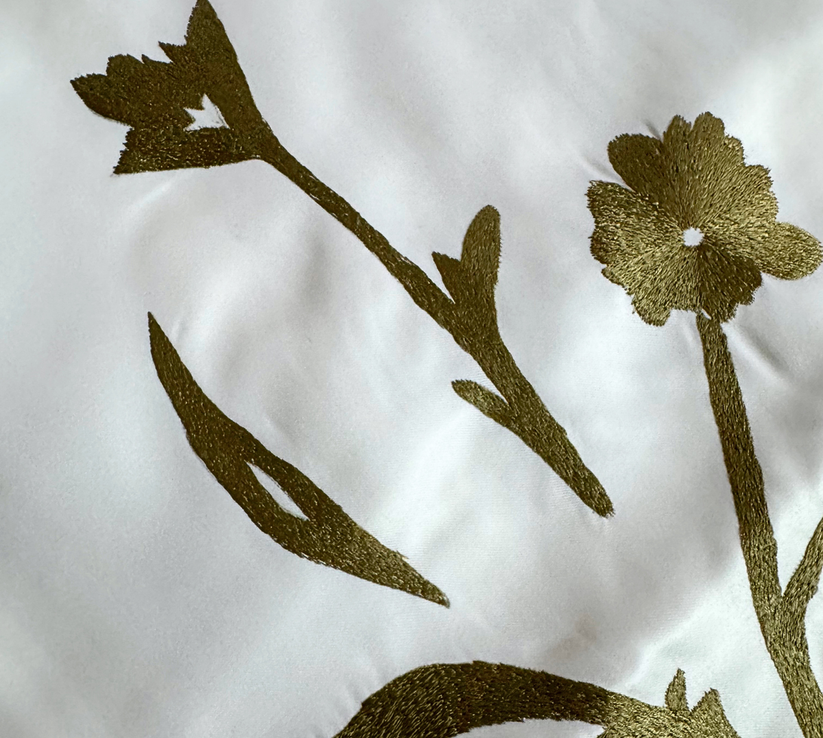Olive Fern Suite Quilted Bedspread