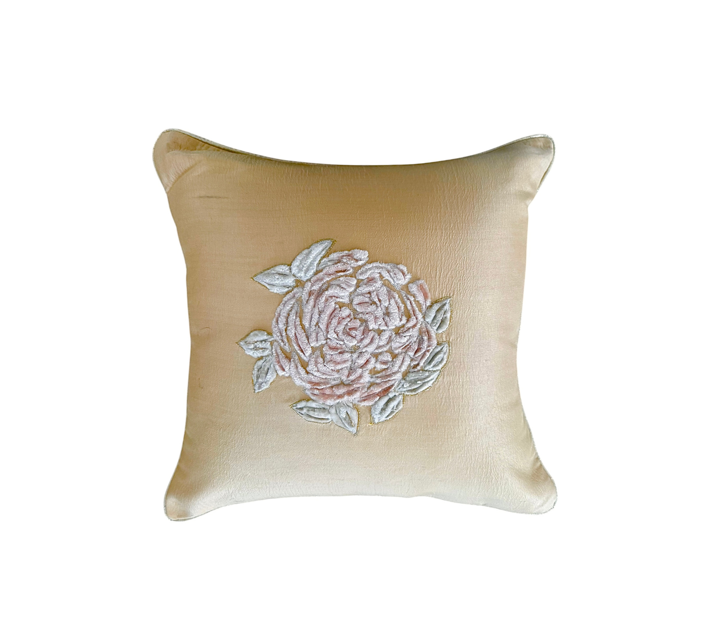Regal Velvet rose silk cushion cover