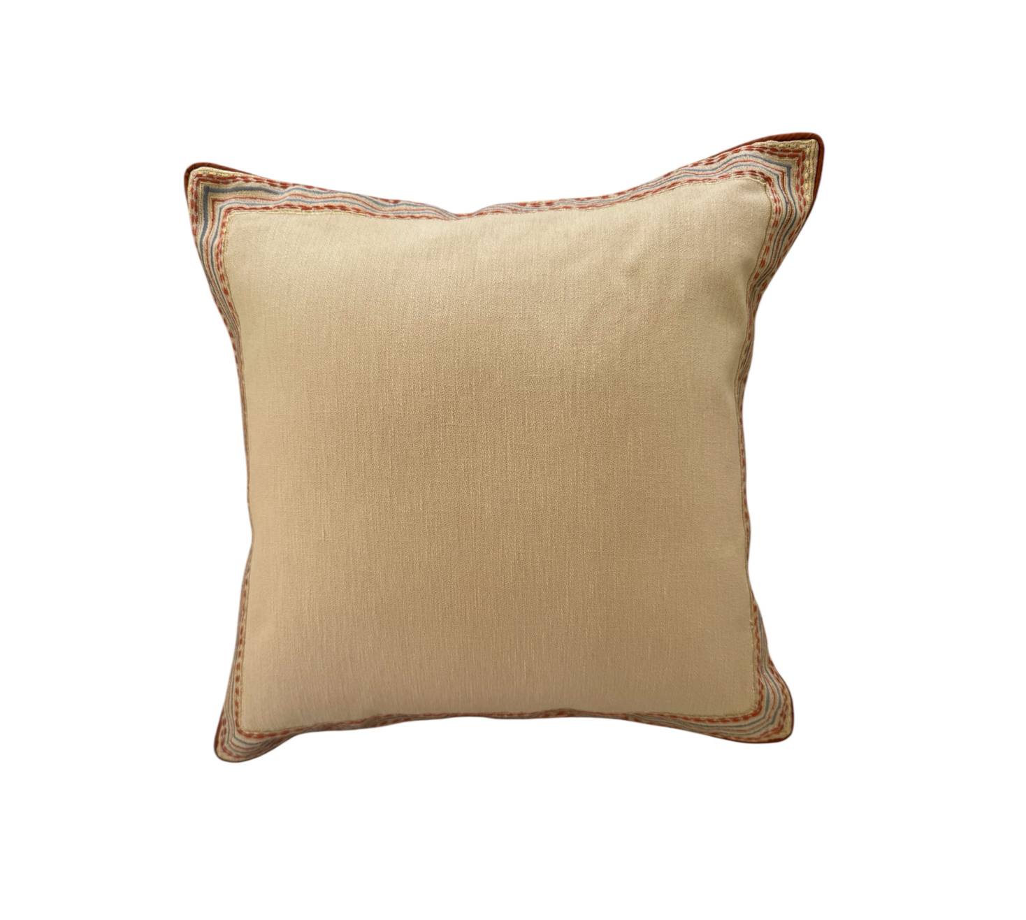 Threads of colour cushion cover