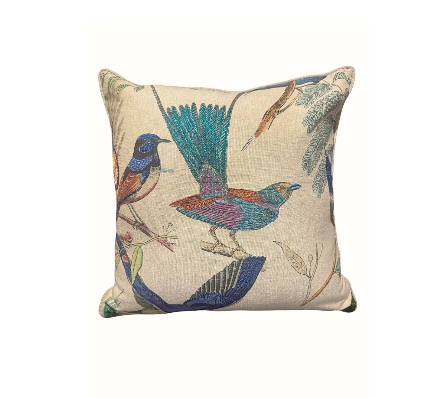 Avian Fiesta cushion cover