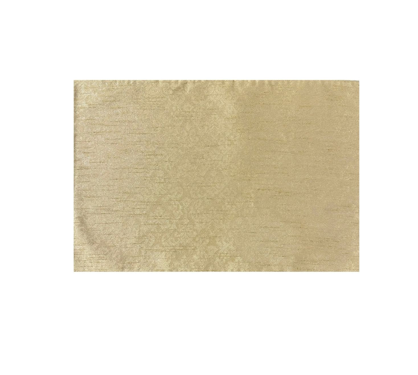 Embossed grace in gold self Jaquard placemats