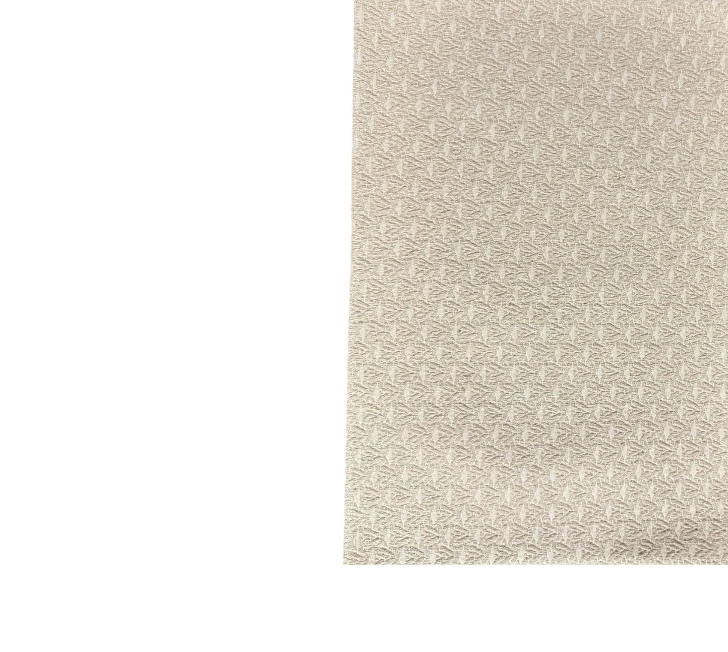Curl textured off white jacquard placemats
