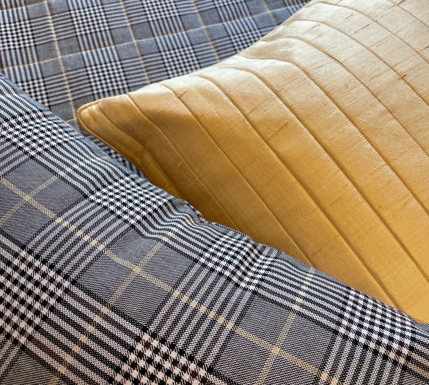 Classic Gilded Grey Quilted Bedspread