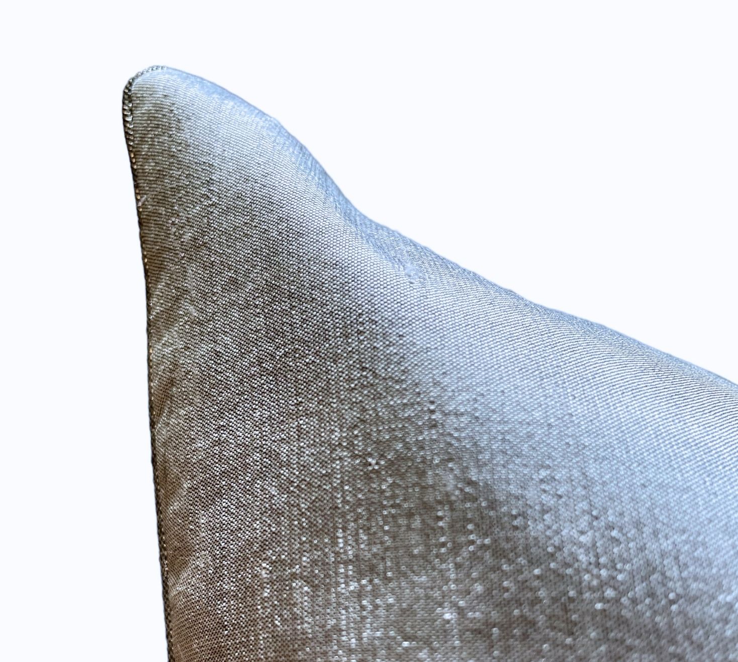 Silver silk Cushion Cover