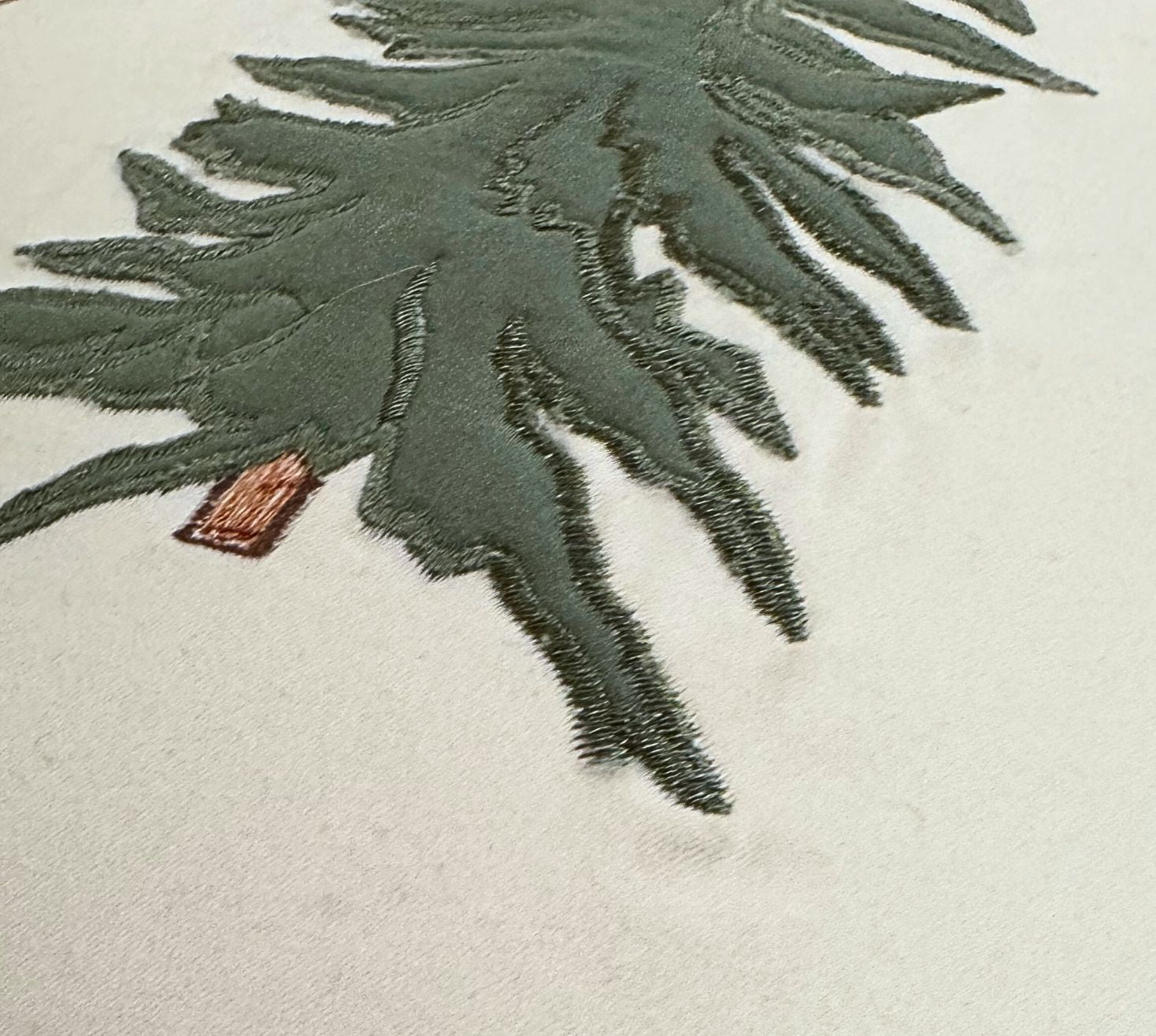 The Whispering Greens cushion cover