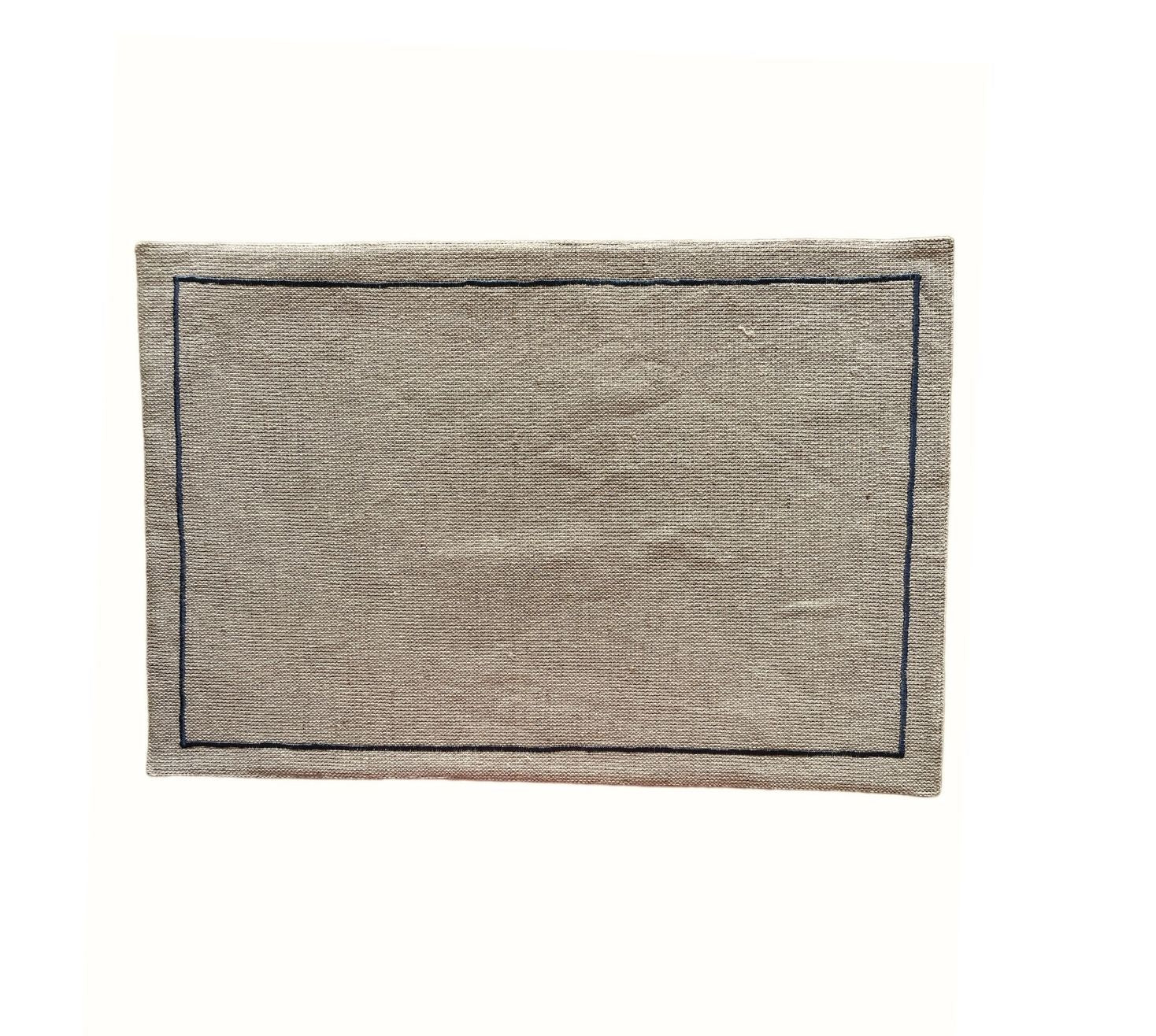 Ink Blue vine Embroidered Table Linen set