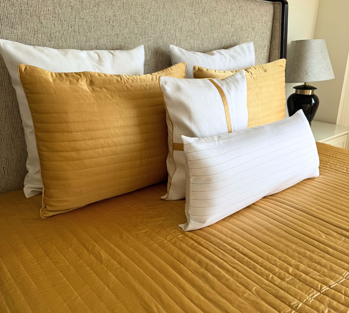 Auric Quilted Elegance Bedspread