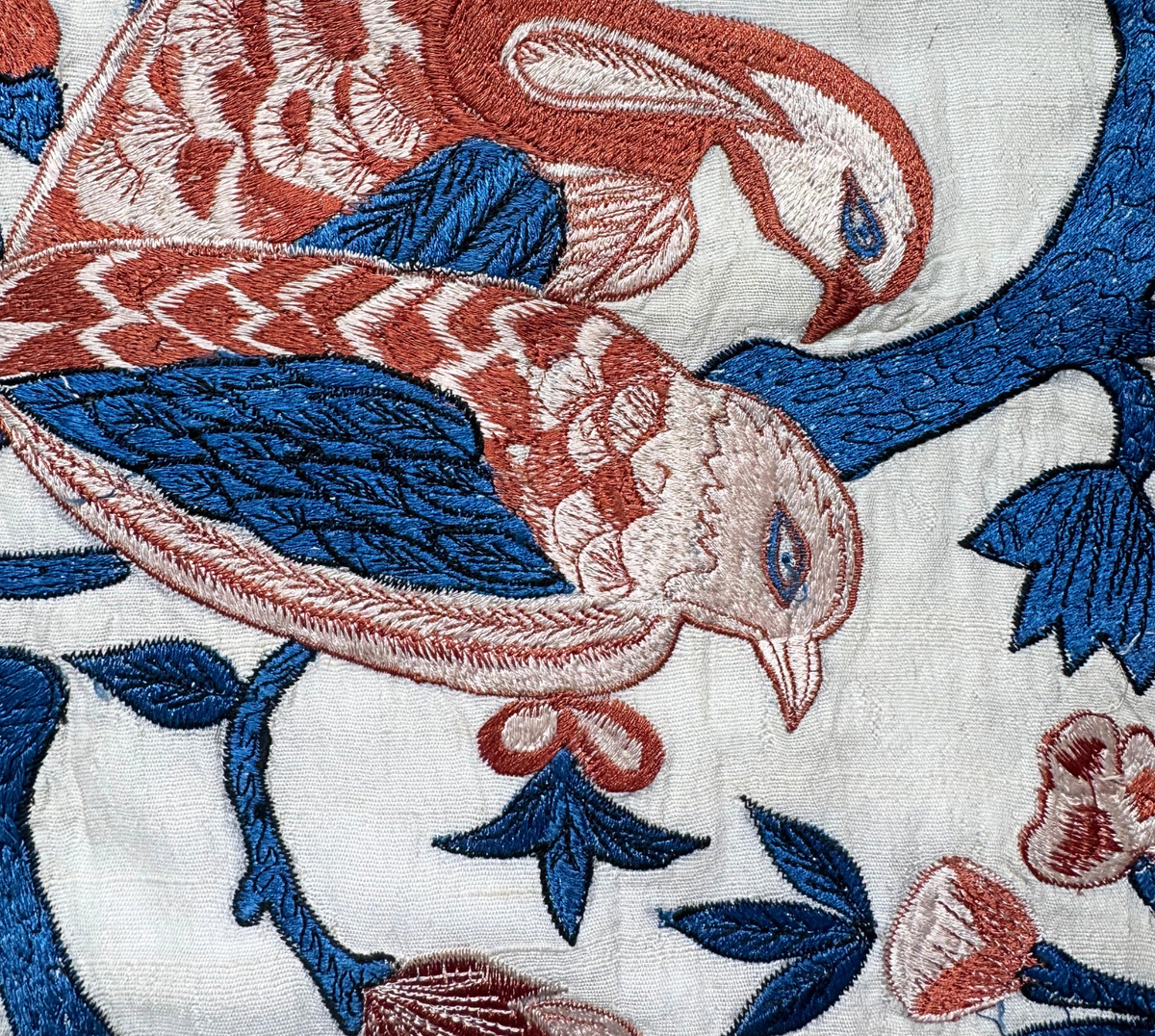 the courtyard orchard quilted bedspread