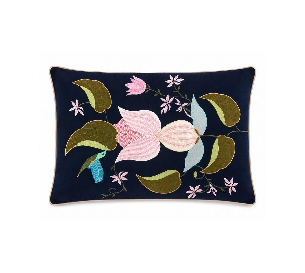 The dancing bird quilted bed spread
