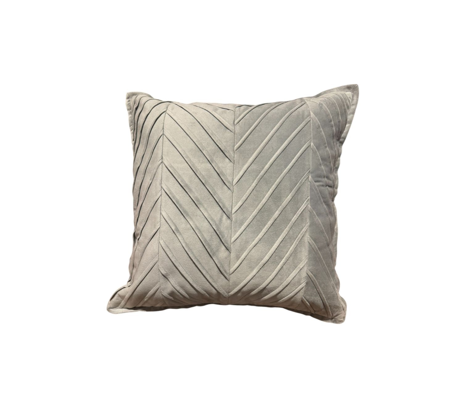 Plush velvet Striped cushion cover