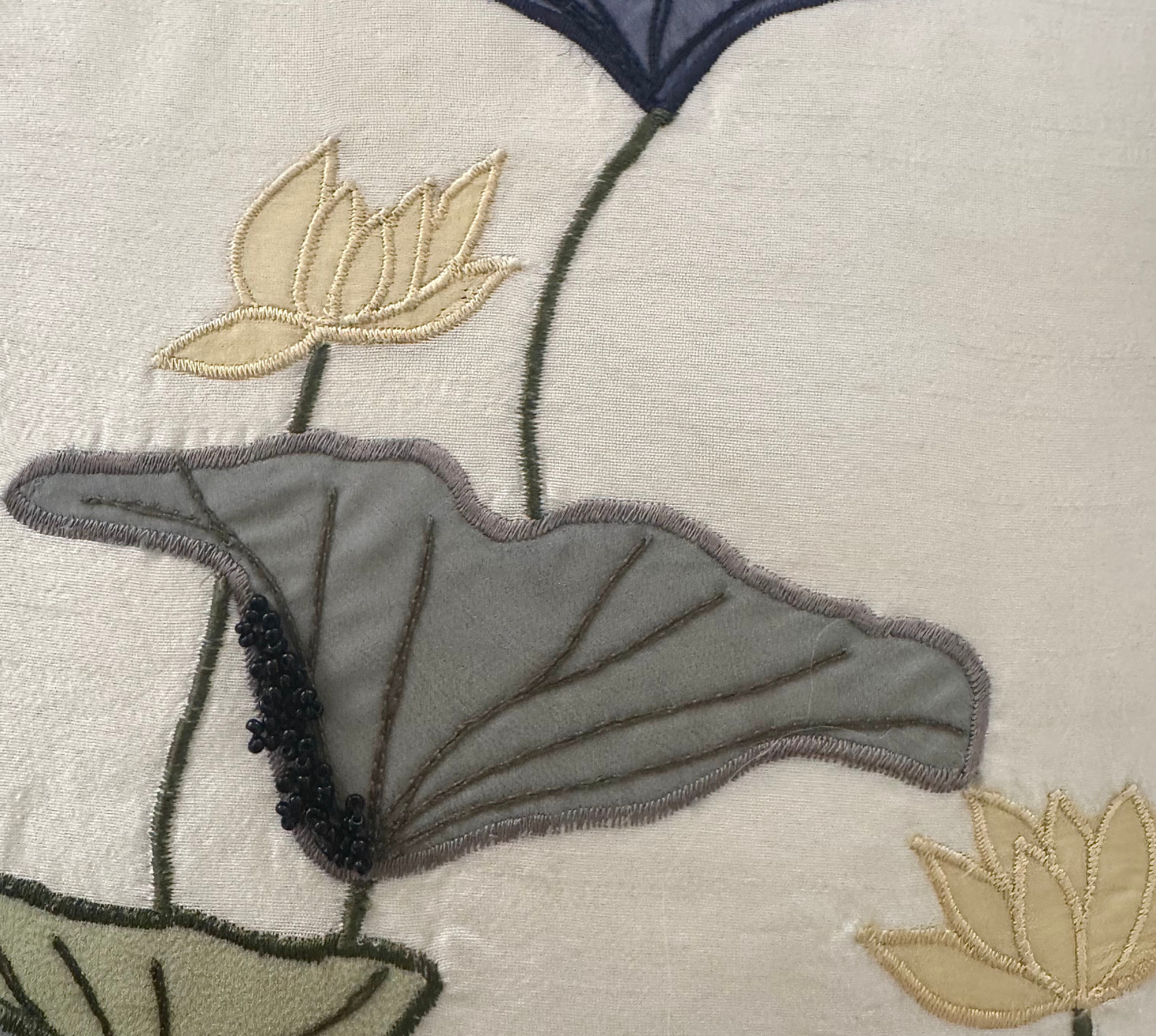The Lotus serenade cushion cover